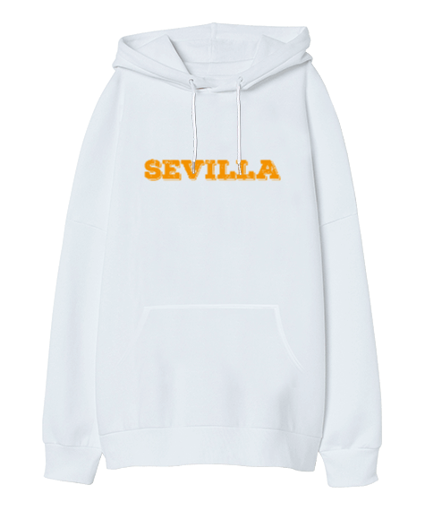 Tisho - Sevilla Oversize Unisex Kapüşonlu Sweatshirt