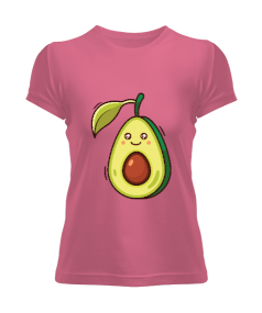 Sevimli Avokado Kadın Tişört - Tisho