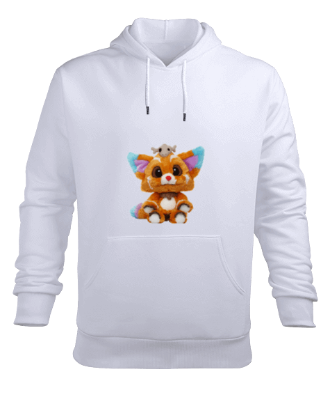 Sevimli ayıcık Erkek Kapüşonlu Hoodie Sweatshirt - Tisho