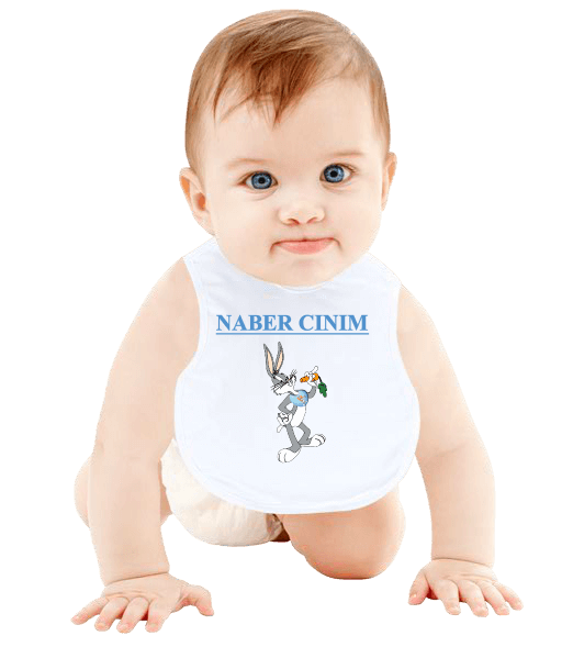 Tisho - SEVİMLİ Bebek Mama Önlüğü