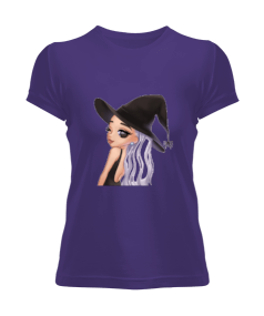 Sevimli Cadı Kadın Tişört - Tisho