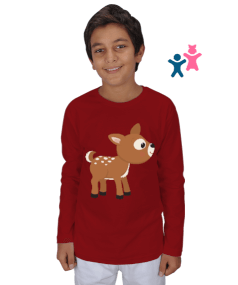 Sevimli Ceylan Çocuk Unisex Uzunkollu - Tisho