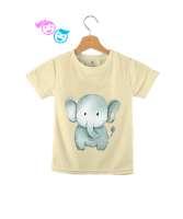 Sevimli fil Krem Çocuk Unisex - Tisho