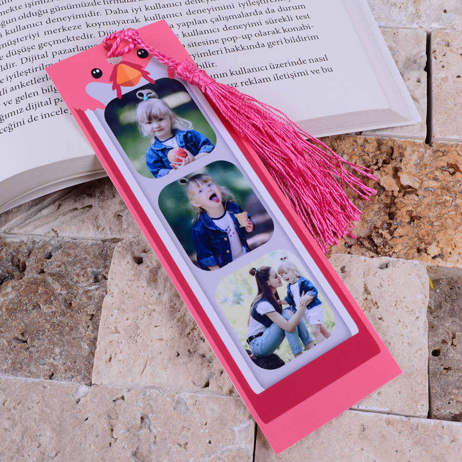 Tisho - Sevimli Hayvan Temalı Kitap 3 Fotoğraflı Ayracı