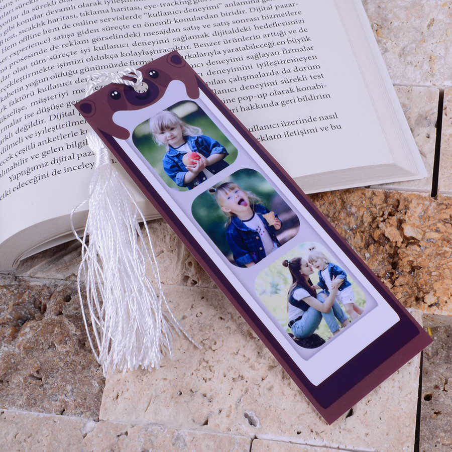 Tisho - Sevimli Hayvanlar 3 Fotoğraflı Kitap Ayracı