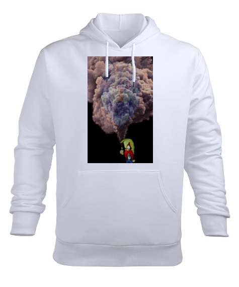 Tisho - SEVİMLİ KAHRAMANLAR KAPŞONLU SWEATSHIRT Erkek Kapüşonlu Hoodie Sweatshirt