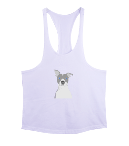 Sevimli Köpek- İllüstrasyon köpek Erkek Tank Top Atlet - Tisho