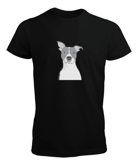 Tisho - Sevimli Köpek- İllüstrasyon köpek Erkek Tişört