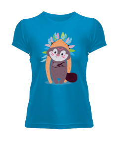 SEVİMLİ KUNDUZ Kadın Tişört - Tisho