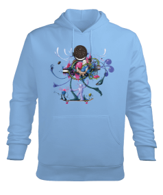 Sevimli Kurabiye Canavarları Erkek Kapüşonlu Hoodie Sweatshirt - Tisho