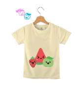 sevimli meyveler Krem Çocuk Unisex - Tisho