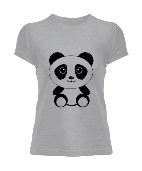 Tisho - Sevimli Panda Kadın Tişört