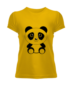Sevimli Panda Kadın Tişört - Tisho