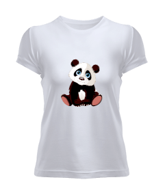 Sevimli Panda Kadın Tişört - Tisho