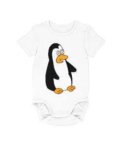 sevimli penguen Bebek Zıbını - Tisho