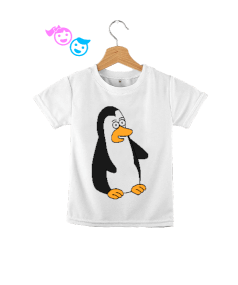 sevimli penguen Çocuk Unisex - Tisho