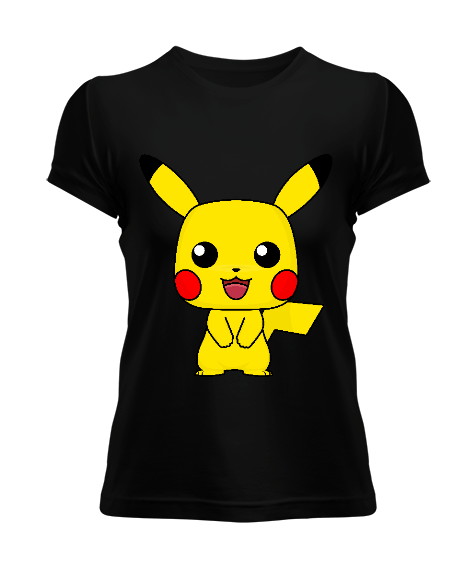 Tisho - Sevimli Pikachu 1 Kadın Tişört