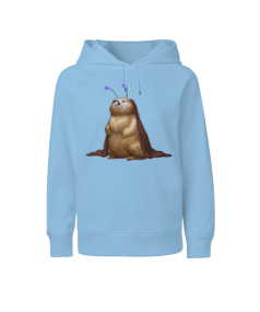 Sevimli Yaratık Çocuk Unisex Hoodie Kapüşonlu - Tisho