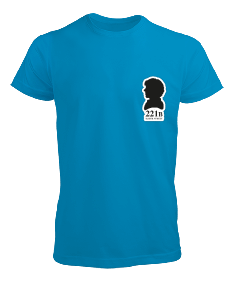 Tisho - Sherlock 221B Street Erkek Tişört