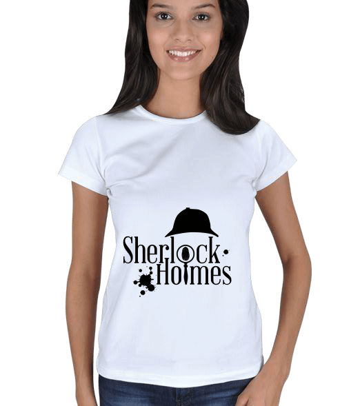 Sherlock Holmes Kadın Tişört