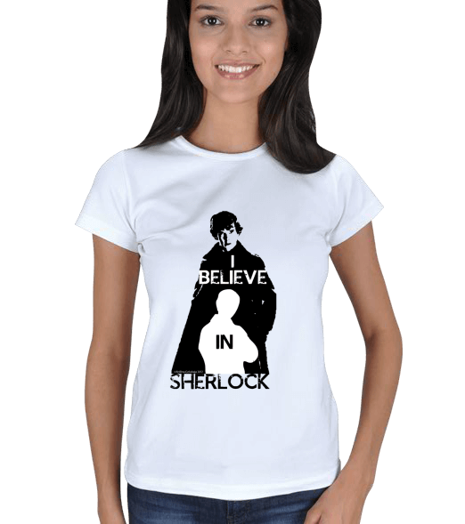 Tisho - Sherlock Holmes Kadın Tişört