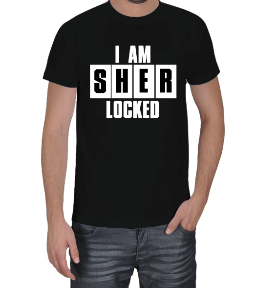 Tisho - SHERLOCK | I AM SHERLOCKED Erkek Tişört