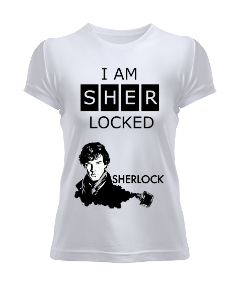 Sherlock Kadın Tişört