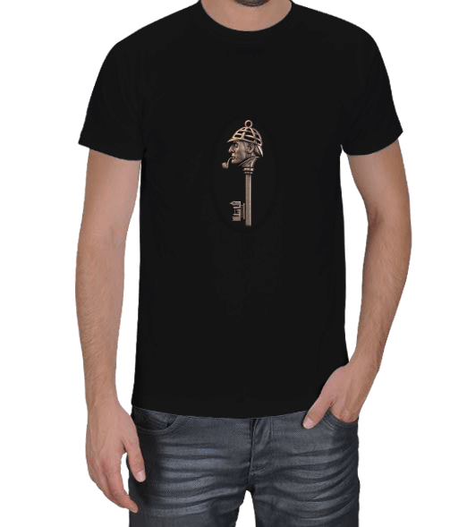 Tisho - Sherlock Key Erkek T-Shirt Erkek Tişört
