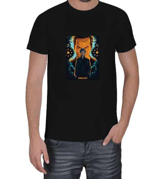 Tisho - Sherlock Moriarty T-Shirt Erkek Erkek Tişört