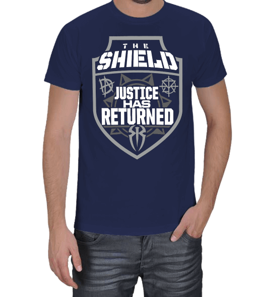 Tisho - Shield - Justice Has Returned Erkek Tişört