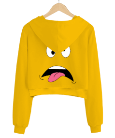 Shiftless Crop Sweatshirt Kadın Crop Hoodie Kapüşonlu Sweatshirt - Thumbnail