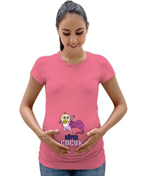 Tisho - shiftless hamile t-shirt Kadın Hamile Tişört