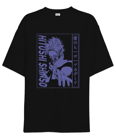 Tisho - Shinso - My Hero Academia Oversize Unisex Tişört