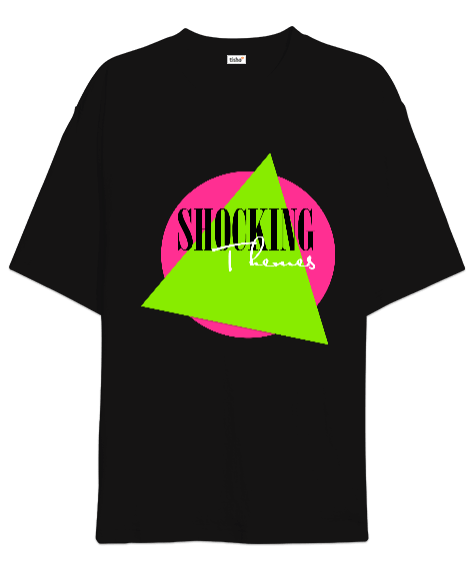 Tisho - Shocking Themes Tasarım Oversize Unisex Tişört