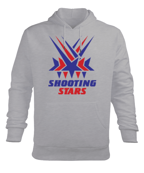 Tisho - Shooting Star Erkek Kapüşonlu Hoodie Sweatshirt