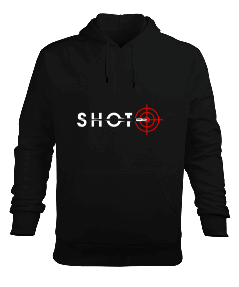 Tisho - Shot Erkek Kapüşonlu Hoodie Sweatshirt