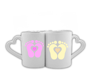 Sıcak kalpler Sevgili Kupalar - Tisho