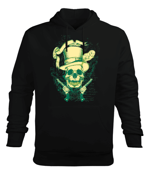 Tisho - silah Erkek Kapüşonlu Hoodie Sweatshirt