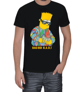 Tisho - Simpsons Bart Erkek Tişört