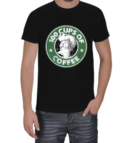Tisho - Simpsons Coffee Erkek Tişört