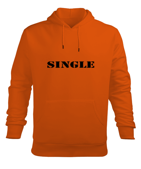 Tisho - Single Erkek Kapüşonlu Hoodie Sweatshirt