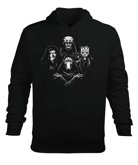 Tisho - Sith Rhapsody Erkek Kapüşonlu Hoodie Sweatshirt