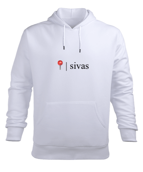 Tisho - Sivas Erkek Kapüşonlu Hoodie Sweatshirt