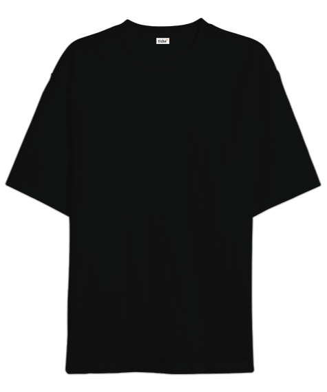 Tisho - Siyah jungle Oversize Unisex Tişört