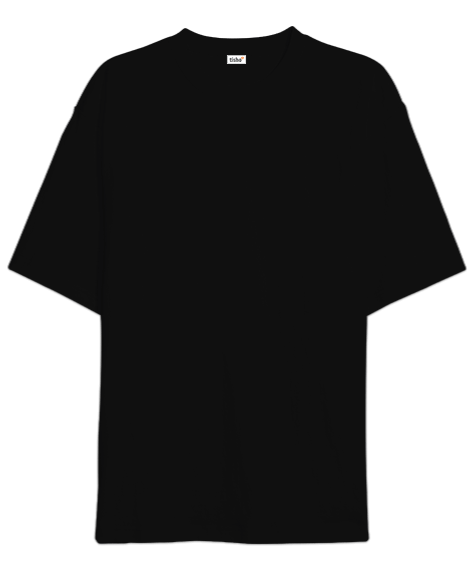 Tisho - Siyah jungle. Oversize Unisex Tişört