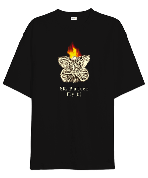 Tisho - SK Butterfly Oversize Unisex Tişört