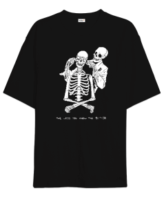 Tisho - Skeletons Blindfold Oversize Unisex Tişört