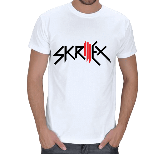 Tisho - Skrillex Logolu Erkek Tişört
