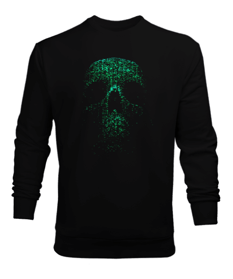 Tisho - Skull Design 01 Erkek Sweatshirt