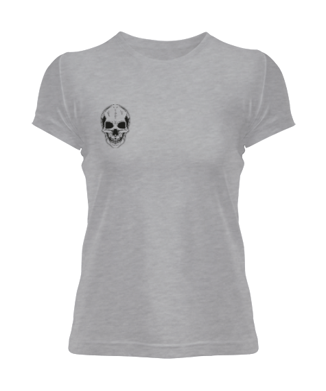 Tisho - Skull Design Kadın Tişört